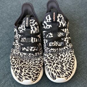 Adidas Women’s Black and White Animal Print Sneakers